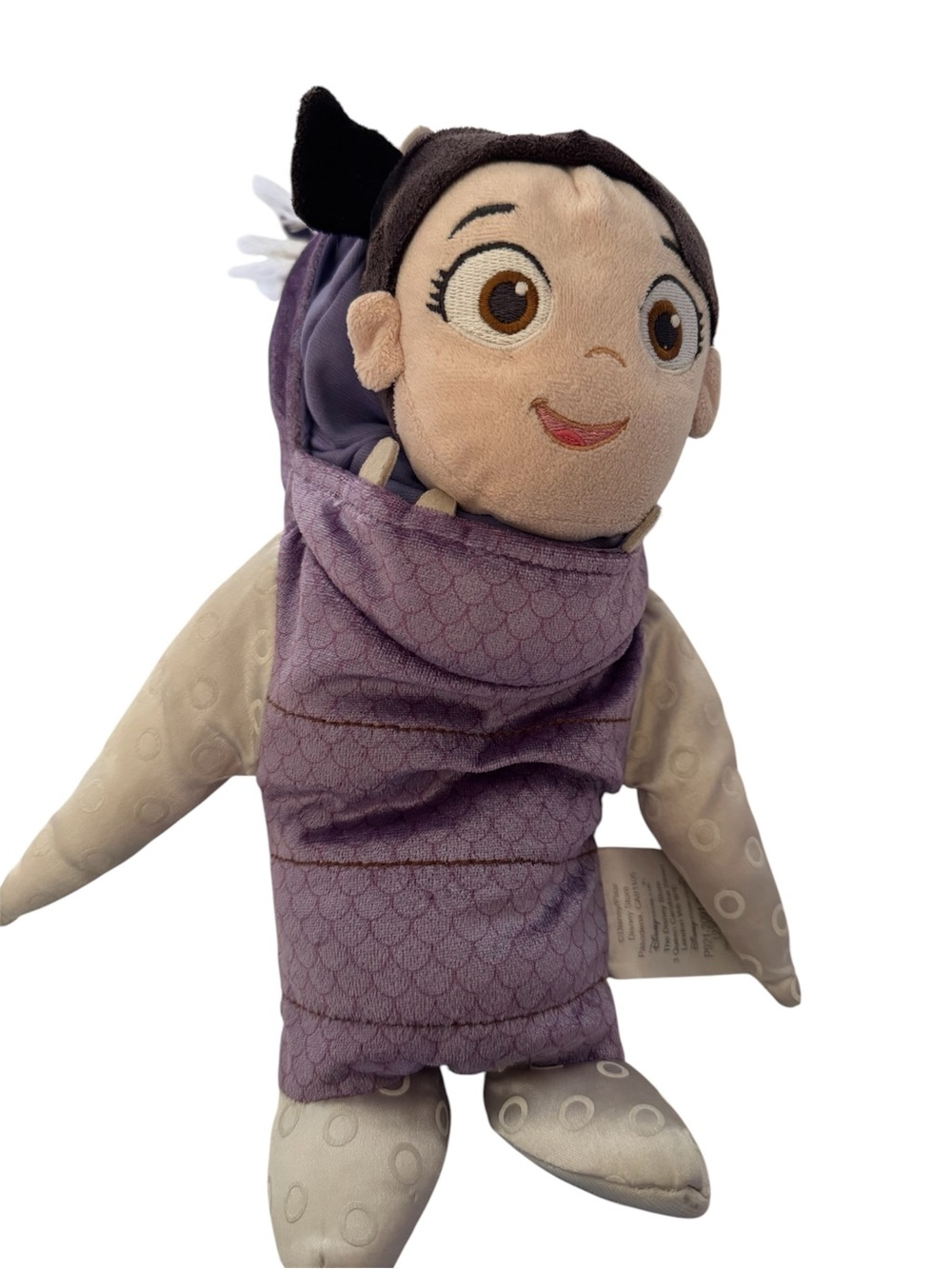 Monsters Inc Disney store Boo dressed as monster Plush